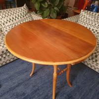 Tavolo pieghevole antico fine 800