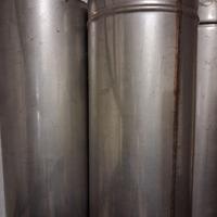 Nuova Canna fumaria acciaio 4 x 2mt 22 cm diametro