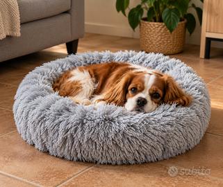 Cuccia per cane e gatto a ciambella 50 cm – Peluch