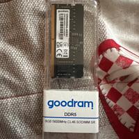 RAM DDR5 SODIMM 8GB 5600MHz