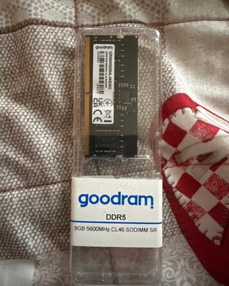 RAM DDR5 SODIMM 8GB 5600MHz
