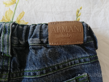 Jeans Armani baby 12 mesi