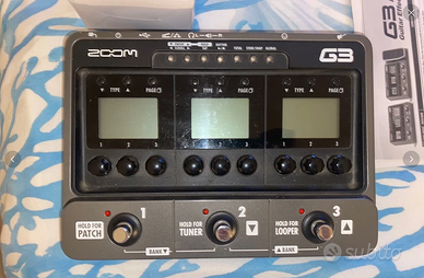 ZOOM G3 multieffetto chitarra