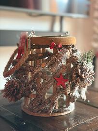 Natale Centrotavola portacandela