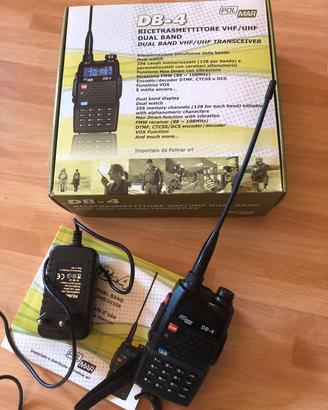 Ricetrasmettitore Polmar DB-4 VHF/UHF Dual Band