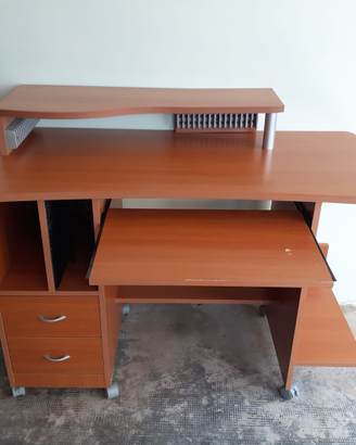 Scrivania per computer fisso