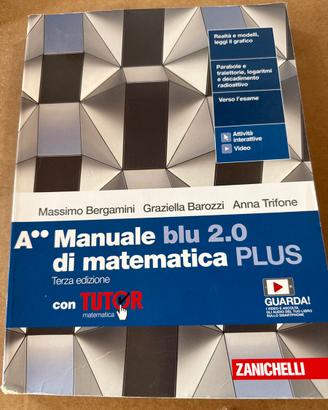 manuale blu 2.0 matematica plus 9788808927293