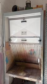 cabina verniciatura a secco 