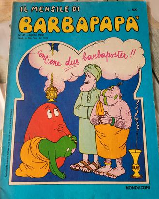 mensile vintage Barbapapa 