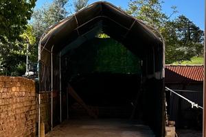 Tendone Garage per Camper