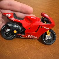 Modellino moto Ducati rossa 65