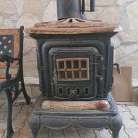 stufa a legna in ghisa 