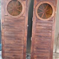 porte in legno con vetro di desing per arredamento