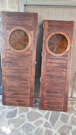 porte in legno con vetro di desing per arredamento