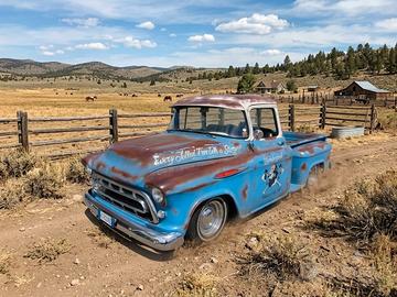 Chevrolet 3100 pick up celeste