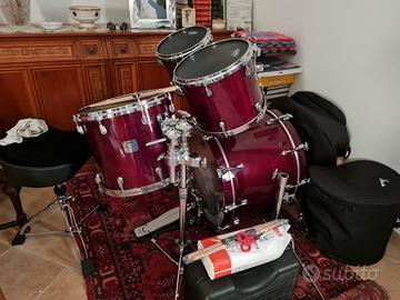 batteria acustica yamaha maple custom absolute