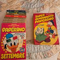 12 fumetti Super Almanacco di Paperino