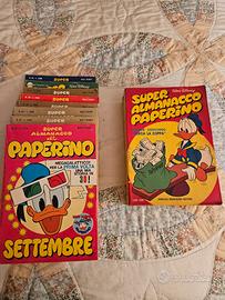 12 fumetti Super Almanacco di Paperino