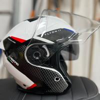 Casco moto jet touring caberg flyon II boss M6
