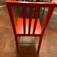 Sedie colorate vintage