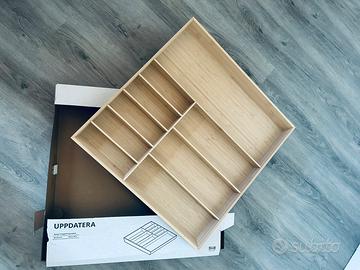 Porta posate legno ikea