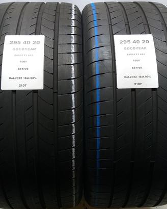 2 GOMME 295 40 20 GOODYEAR A2107