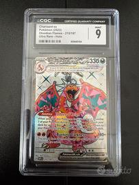 Charizard Ex 215 CGC 9 Pokemon