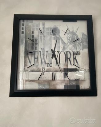 Orologio gigante da muro Lowell New York