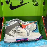Off-White x Nike Air Force 1 Mid SP White/Grey