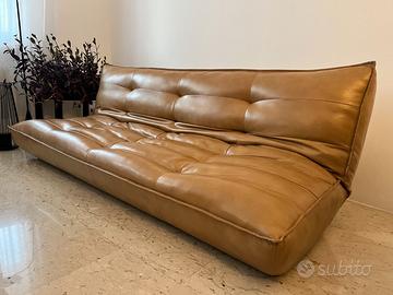 divano letto 3 posti simil pelle