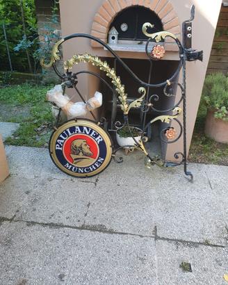 Insegna in ferro battuto