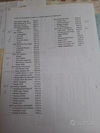 Folder Filatelici con lamina oro e argento