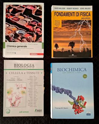 Lotto libri universitari 