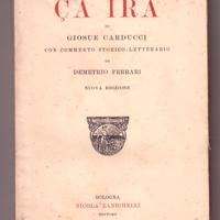Giosue Carducci Ça ira con critica di Ferrari 1920