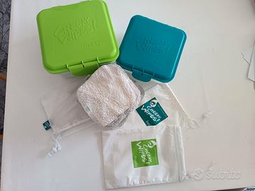 Kit salviettine umidificate riutilizzabili