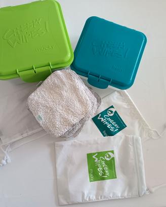 Kit salviettine umidificate riutilizzabili