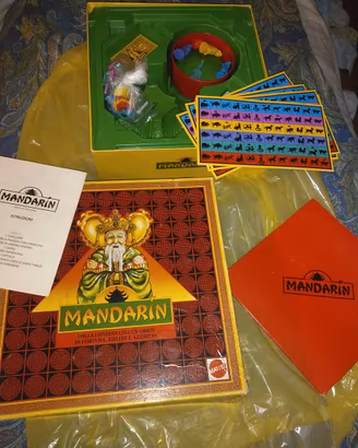 Gioco Mandarin Mattel, raro, Quasi completo