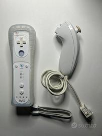 Wiimote + Nunchuck Nintendo Wii con Custodia