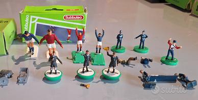 Subbuteo battitori, polizia, barellieri, arbitri