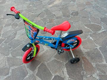 BICICLETTA 12 PJ MASKS SUPER PIGIAMINI USATA POCO