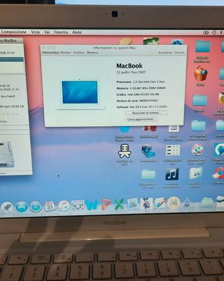 macbook a1181 bianco 2007