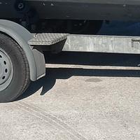 Carrello rimorchio 1500 kg doppio asse 