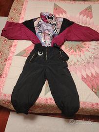 tuta sci da donna anni 80