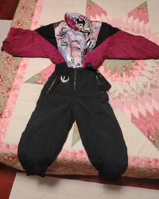 tuta sci da donna anni 80