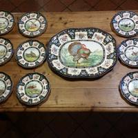 Copeland Spode 1964 Wild Birds 2556 80. Set piatti
