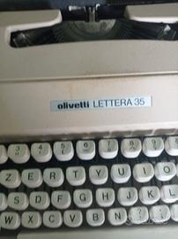 macchina da scrivere Olivetti lettera  35 