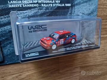 Modellino Lancia Delta HF Integrale 1:64 WRC