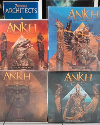 Ankh Lotto Completo Gioco da Tavolo + Espansioni