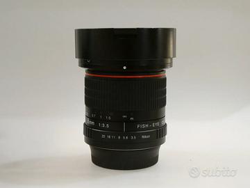 Vivitar 8mm f/3.5 Fisheye (Nikon F) - USATO