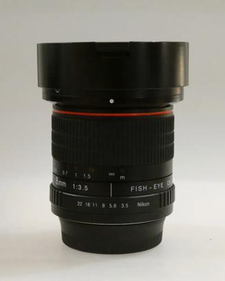 Vivitar 8mm f/3.5 Fisheye (Nikon F) - USATO